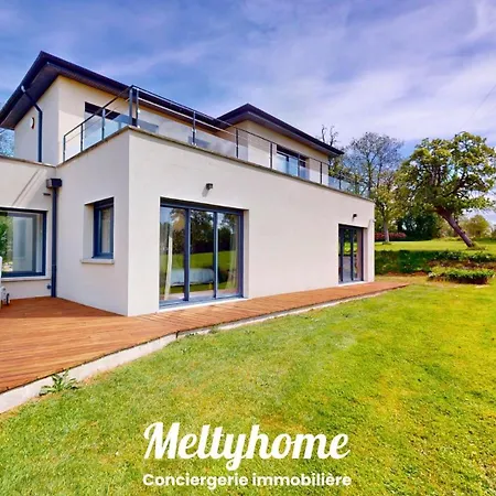 Villa De Charme Avec Parc De 3000m2 A 5 Min De Deauville