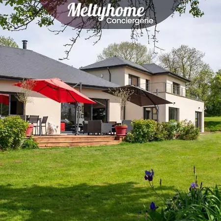 De Charme Avec Parc De 3000m2 A 5 Min De Deauville בית נופש *