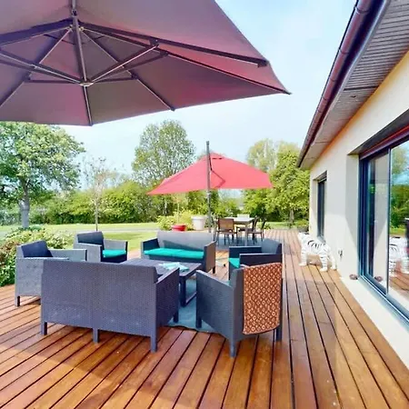 Casa de Férias De Charme Avec Grand Jardin à 5 Min De Deauville